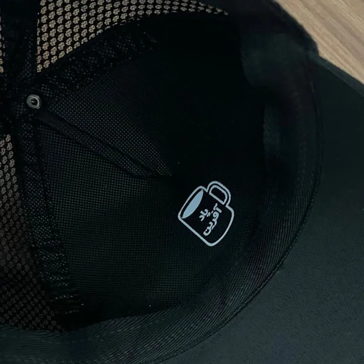 کلاه کپ پاد آفرین مدل فرش ایرانی جنس کتان طرح ساده قابل تنظیم